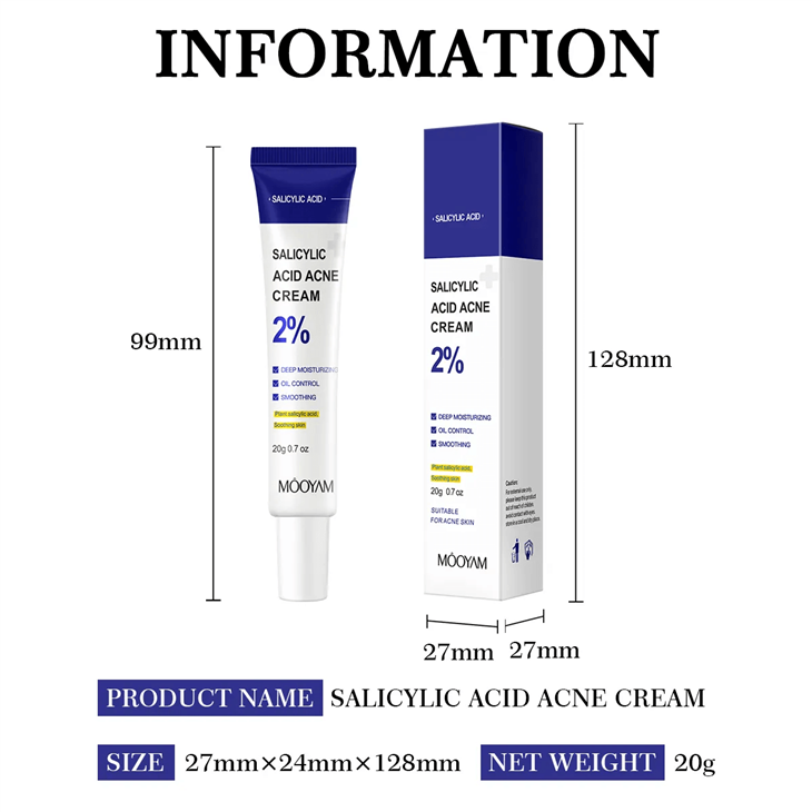 2% Salicylic Acid Acne Cream
